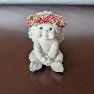 SIGNED Dreamsicles Cherub Figurine Collectible "Sitting Pretty"